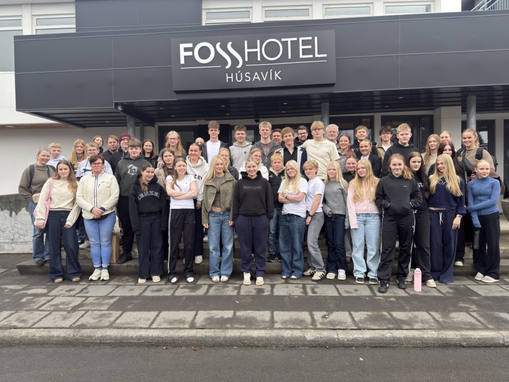 Þáttakendur á ungmennaþingi SSNE á Húsavík 14.-15. apríl. Mynd: ssne.is