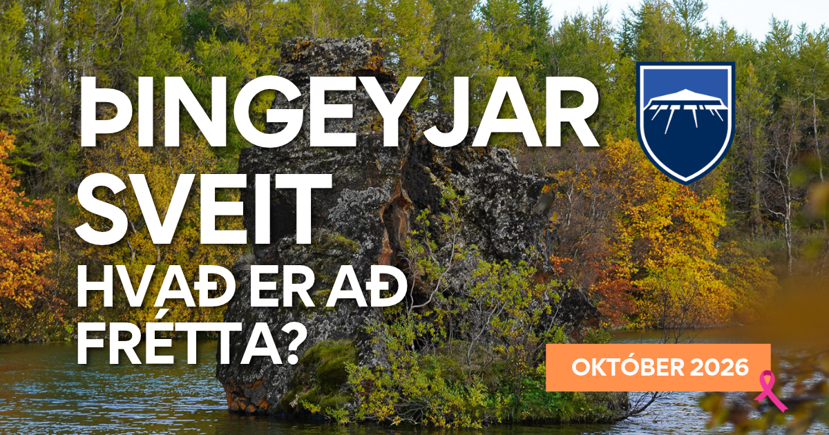 Fréttabréf Októbermánaðar