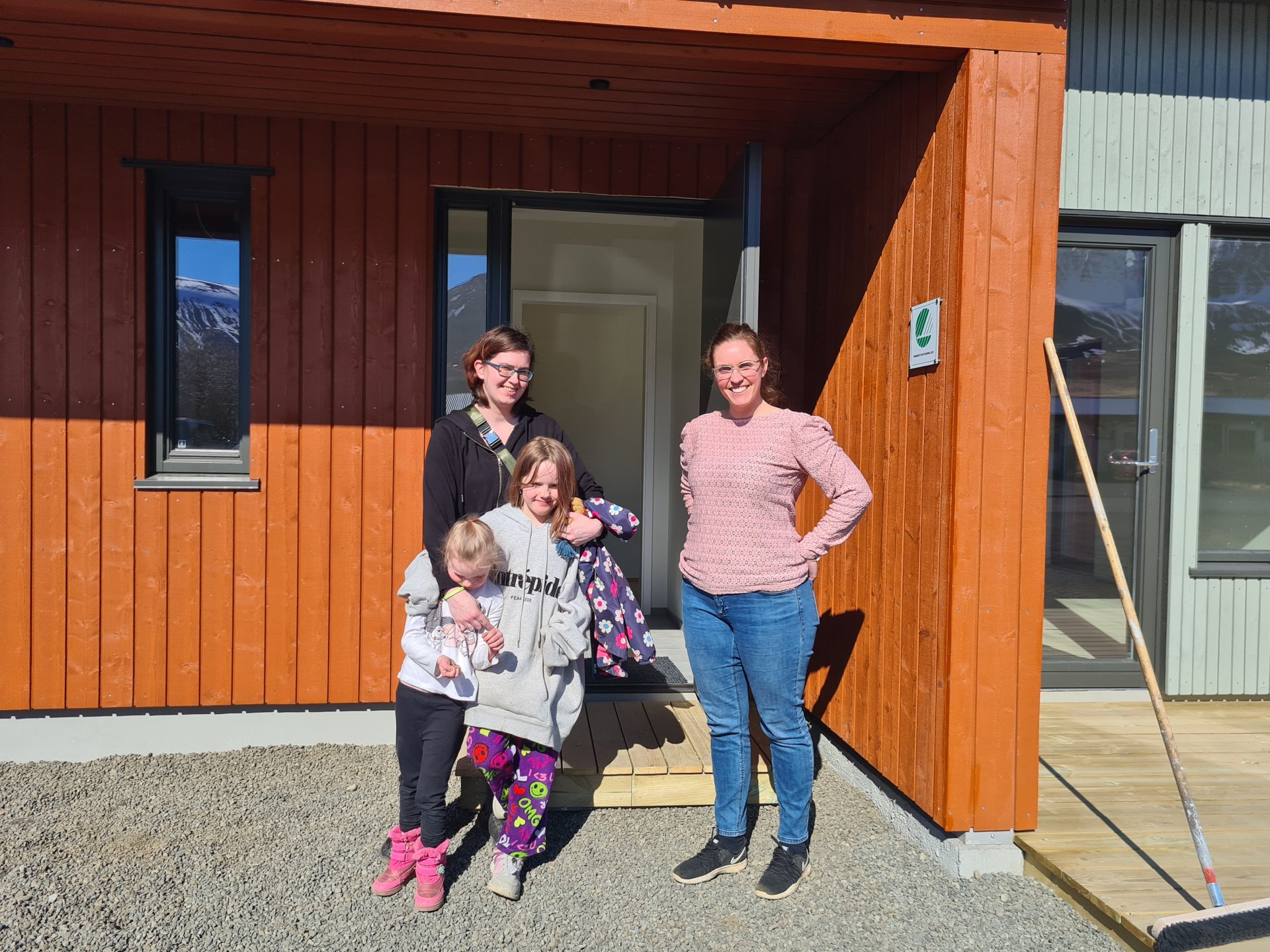 Leiguíbúðir Þingeyjarsveitar hses. -  lyklar afhentir af fyrstu íbúð