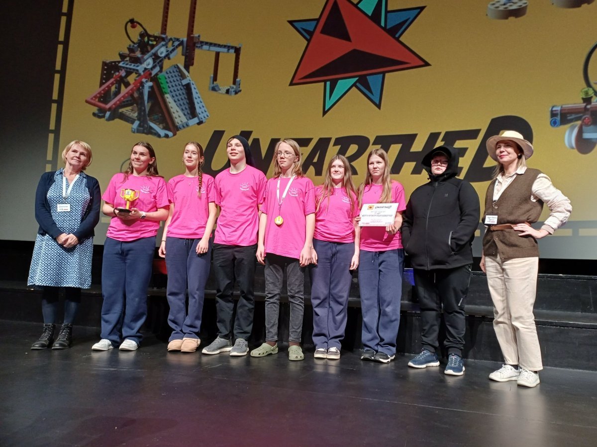 Reykjahlíðarskóli lenti í 2.sæti í First Lego League