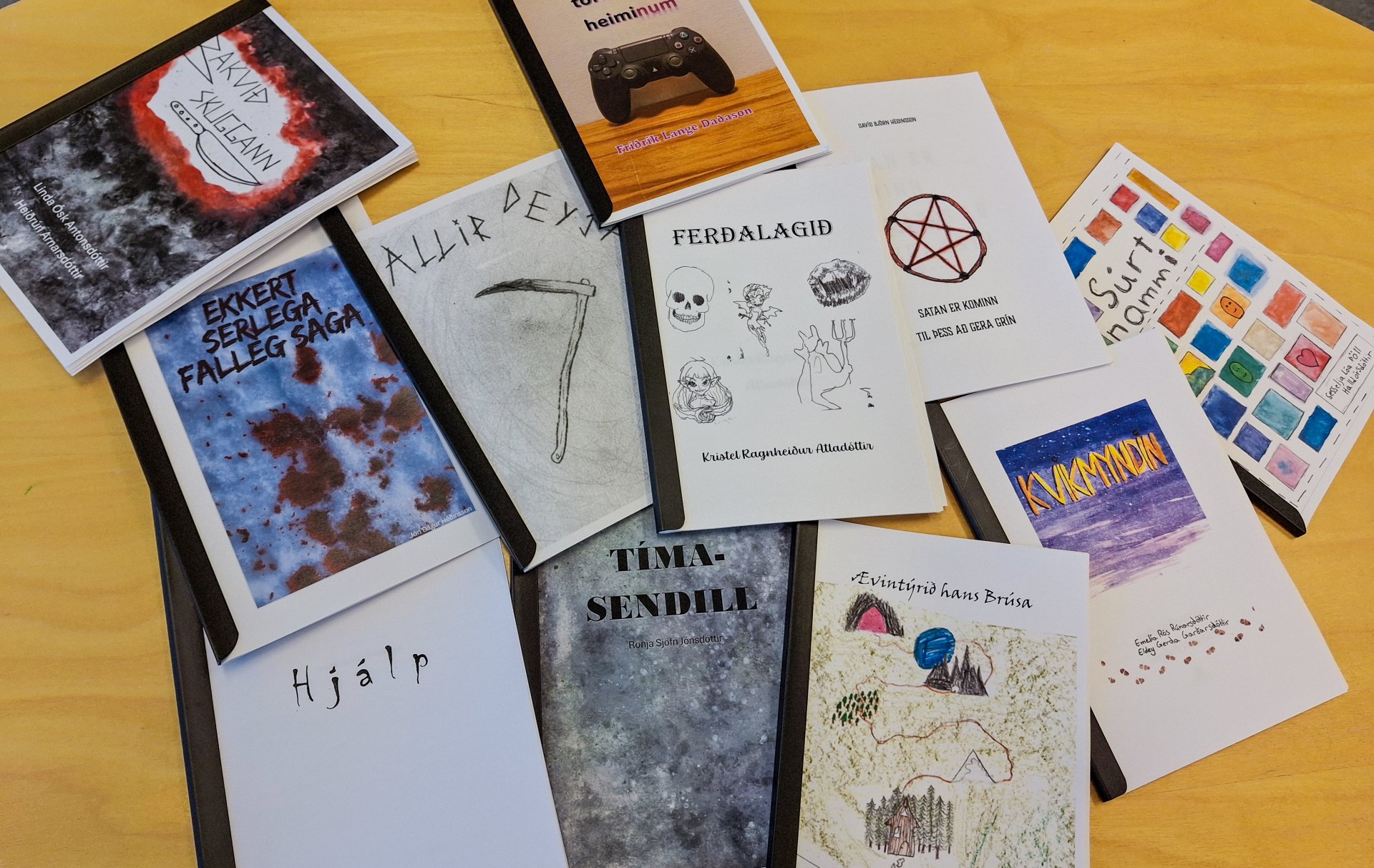 Rithöfundar framtíðarinnar í Reykjahlíðarskóla og Stórutjarnaskóla