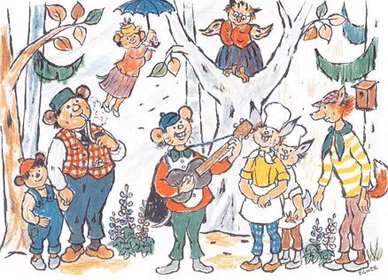 Árshátíð Reykjahlíðarskóla og Dýrin í Hálsaskógi