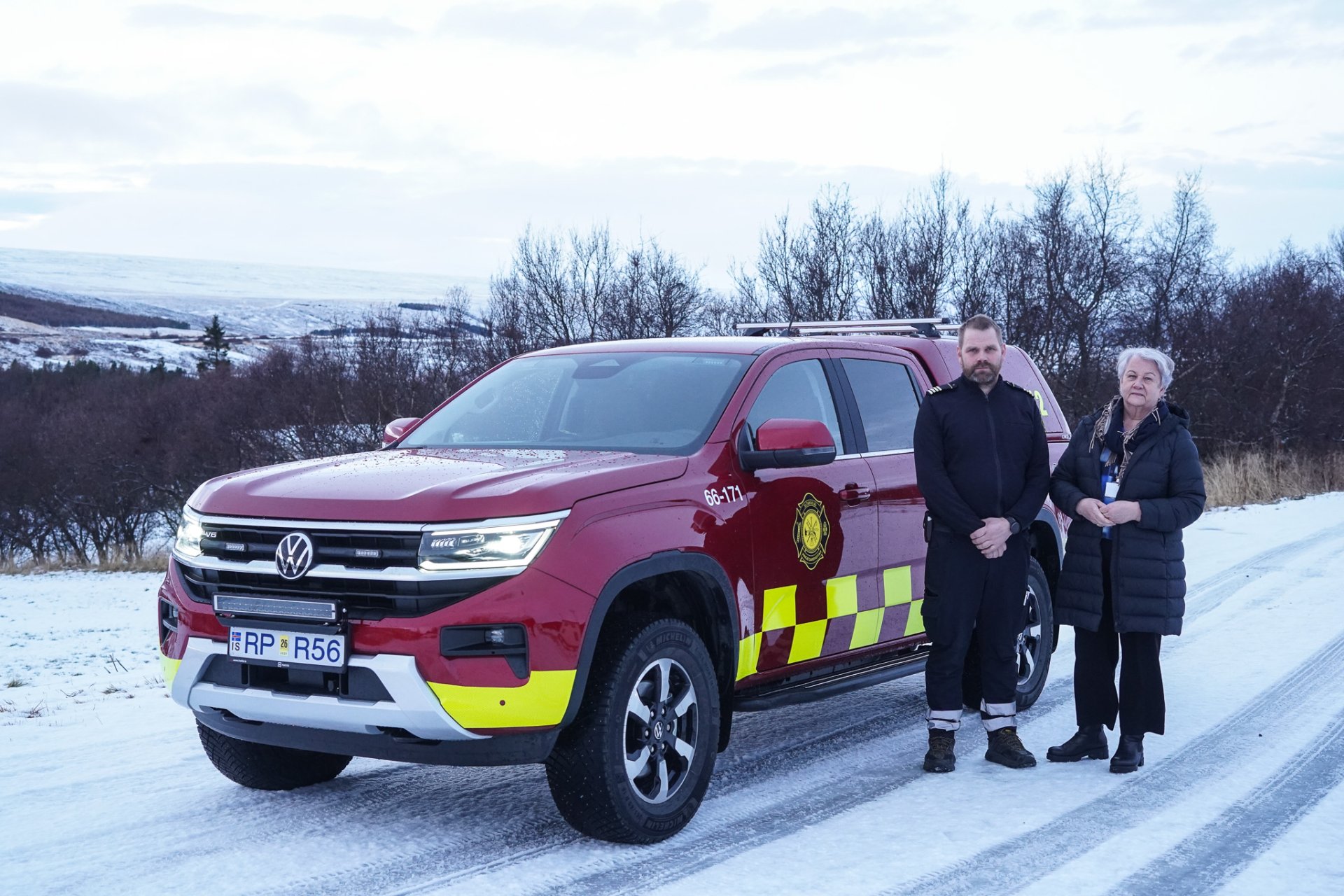 Nýr bíll bætist við flota Slökkviliðs Þingeyjarsveitar