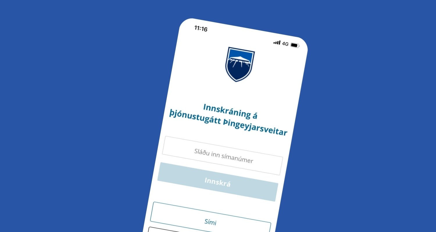 Uppfærsla á þjónustugátt sveitarfélagsins