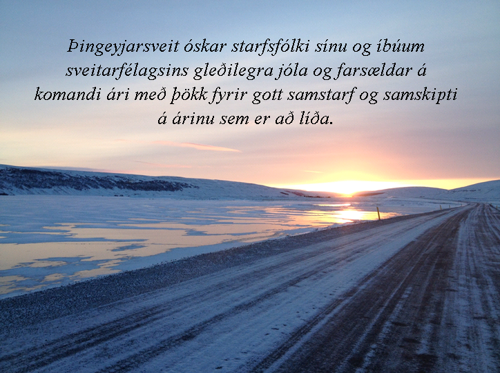 Jólakveðja frá Þingeyjarsveit