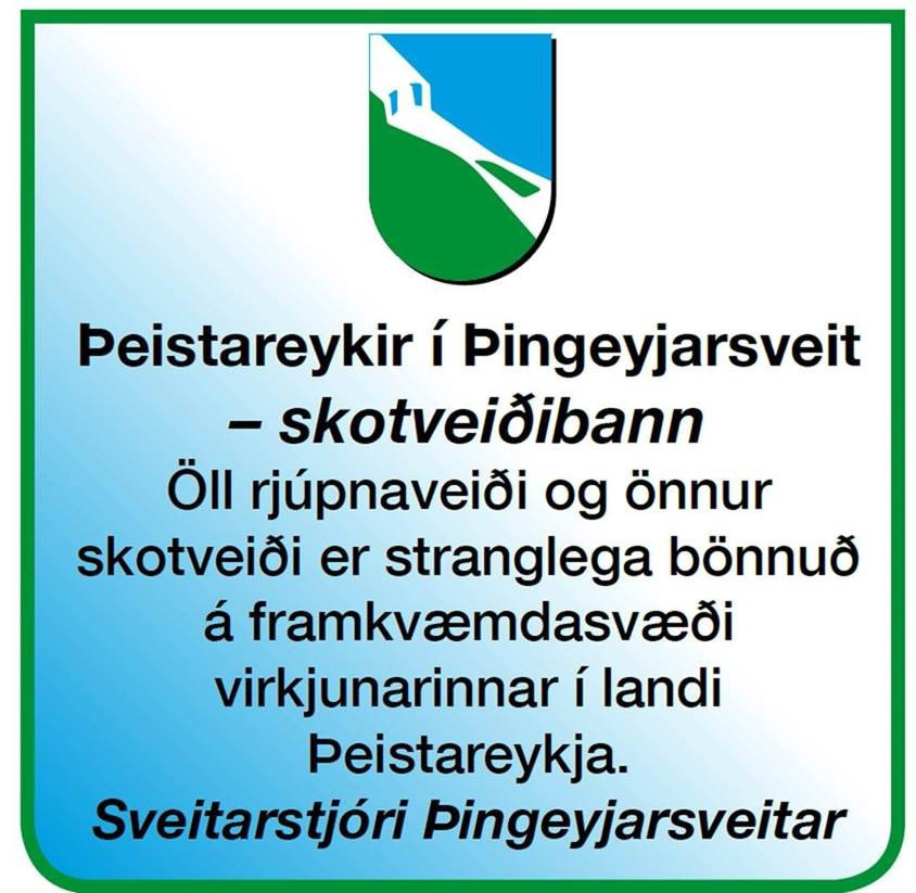 Rjúpnaveiði bönnuð á framkvæmdasvæði Þeistareykjavirkjunnar