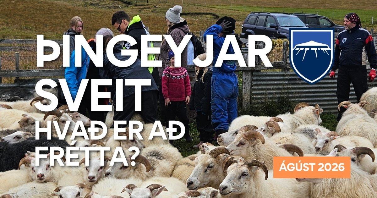 Fréttabréf ágústmánaðar