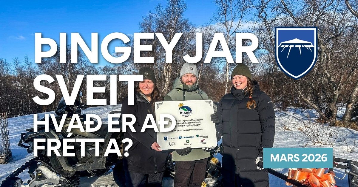 Fréttabréf marsmánaðar