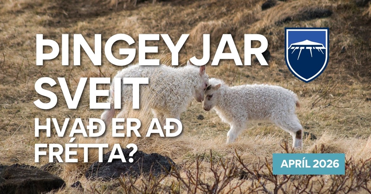Fréttabréf aprílmánaðar